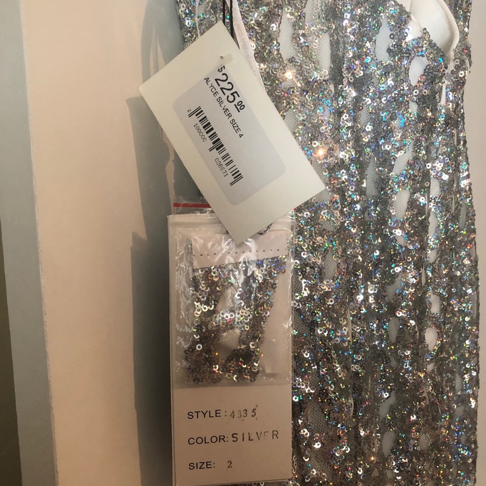 Silver Sparkle Dress